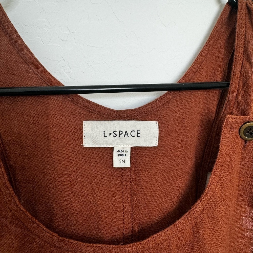 L SPACE Women's Brown Jumpsuit - Picture 5 of 5